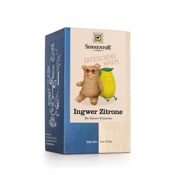 çaj xhinxher limon